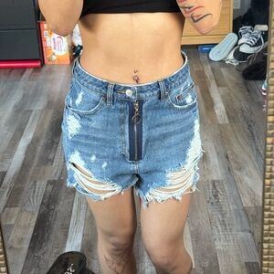 Women’s denim shorts